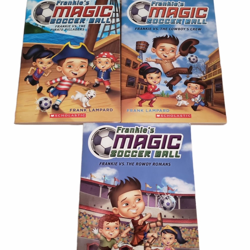 Frankie's Magic Soccerball book bundle (3)